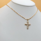 18K Gold Plated Jewelry Crucifix Cross Jesus Christ Pendant