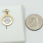 Two Tone 18K Gold Plated First Holy Communion Chalice Small Pendant