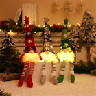 3 Pack Gnomes Christmas Decorations 17.8" Lighted Swedish Tomte Xmas Gnome Plush