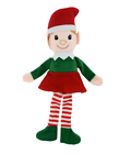 Christmas House Plush Elf Set Boy and Girl