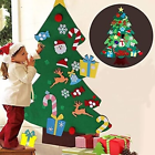 DIY Felt Christmas Tree Set Detachable Ornaments Kids Wall Decor Hanging Gift